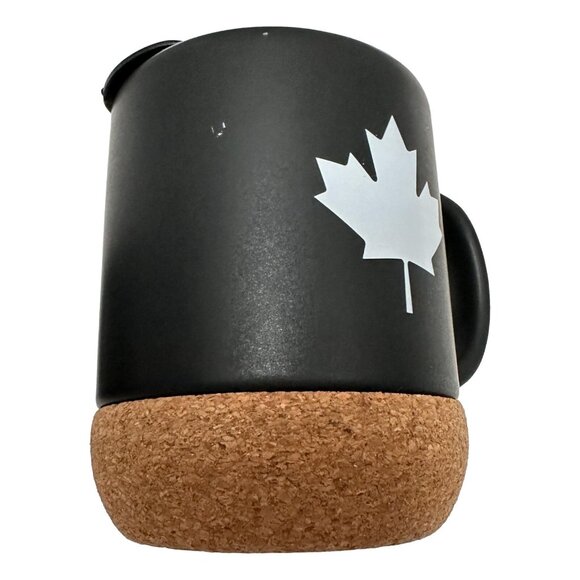 Ebay Coffee Mug Ebay Canada Seller Swag Lot 2 Black Ceramic Cork w Lids New - Picture 8 of 13